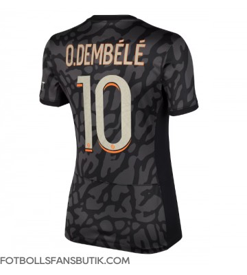 Paris Saint-Germain Ousmane Dembele #10 Replika Tredje Tröja Damer 2023-24 Kortärmad